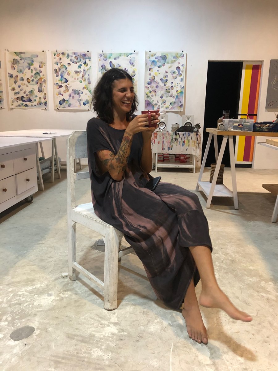 A pause between making things